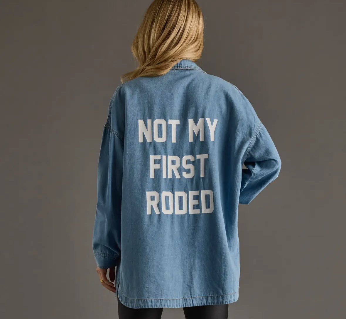 Not My First Rodeo Button Up – Casa Bella Gifts